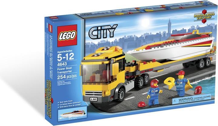 Produktbild LEGO Powerboot Transporter (4643, LEGO City)