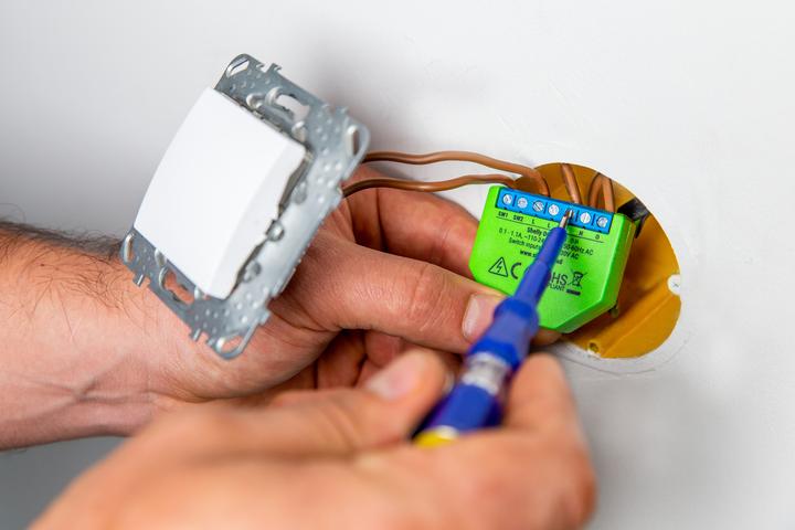 Actual product image Shelly Dimmer 2 x2 (Dimming actuator)