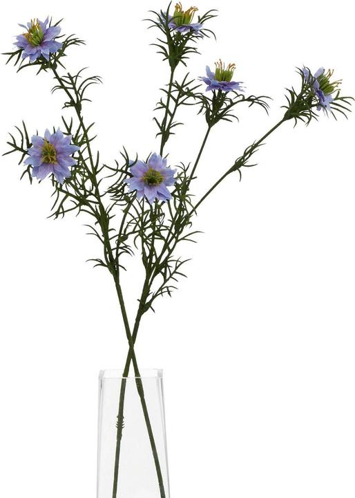 Actual product image Hill Interiors The Natural Garden Collection Love In A Mist Nigella Artificial Flower (9 cm)