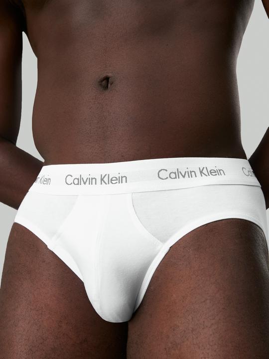 Produktbild Calvin Klein Slip "Cotton Stretch" Weiss (XL, 3er Pack)