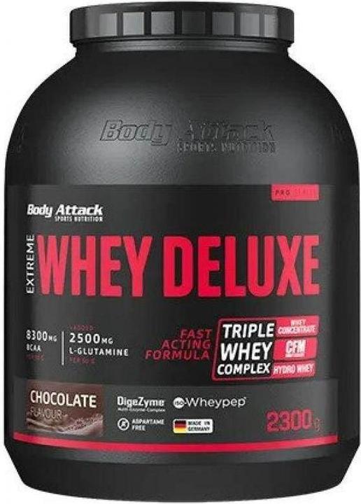 Image du produit Body Attack Extreme Whey Deluxe (boîte 2300g) (Chocolat, 1 pcs, 2300 g)