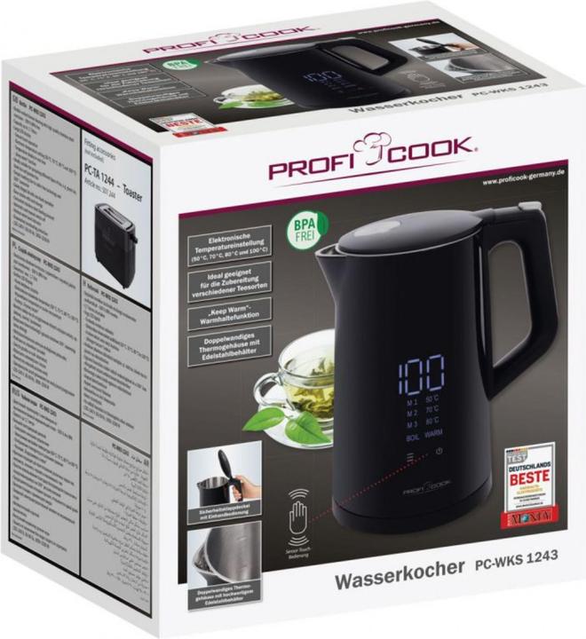 Productafbeelding Proficook PC-WKS 1243 zwart. (1.70 l)
