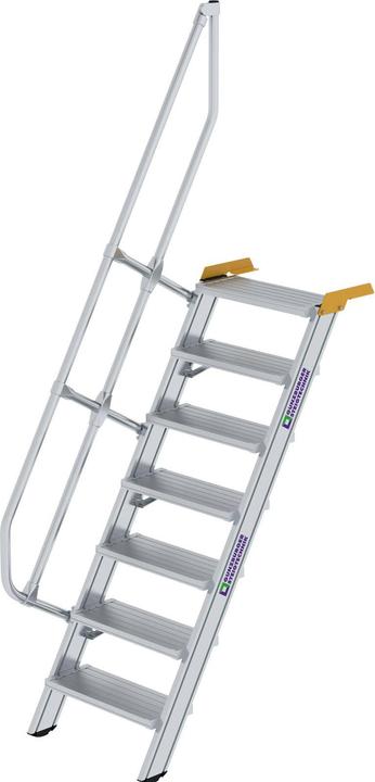 Immagine prodotto Munk Scale 60° Larghezza gradini 600 mm 7 gradini Alluminio nervato (60 cm)