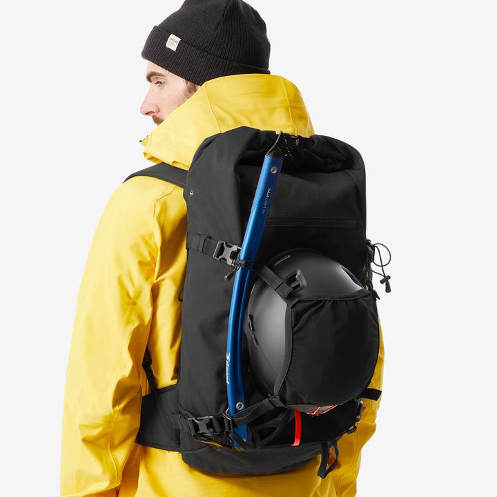 Actual product image Wedze Roll Top Strong Freeride 30 L Ski/Snowboard Backpack - Black (30 l)