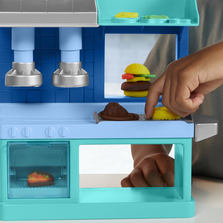 Actual product image Play-Doh Kitchen Creations Colourful Restaurant Kitchen Play Set
