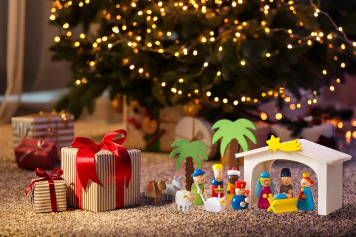 Image du produit Lit de Noël en bois