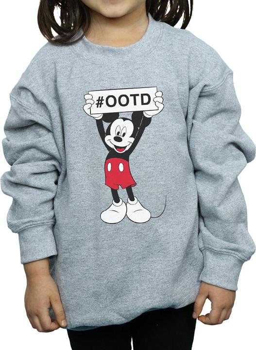 Actual product image Disney Girls Mickey MouseOutfit Of The Day Sweatshirt (140, 146)