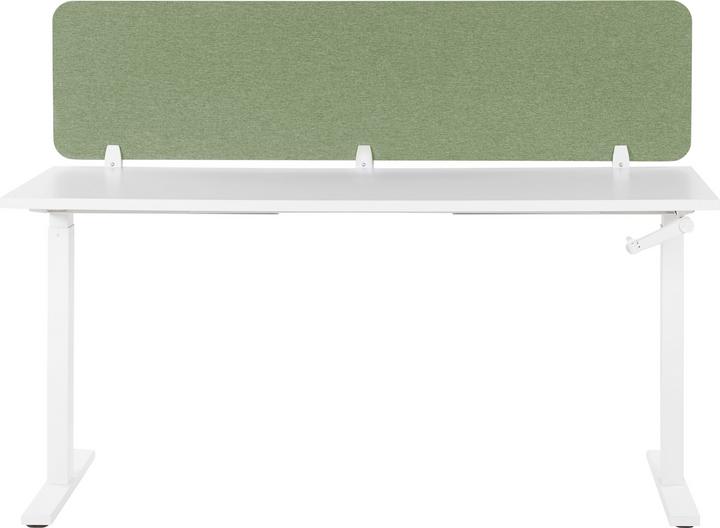 Immagine prodotto Beliani Divisorio per scrivania verde chiaro 180 x 40 cm WALLY