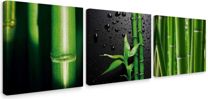 Produktbild Trenddeko Bambus-Set (3-teilig) (40 x 40 cm)