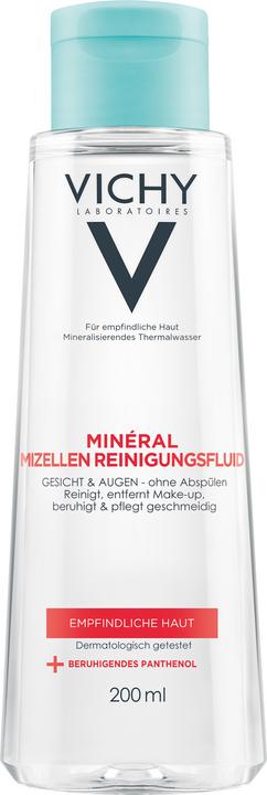 Actual product image Vichy Pureté Thermale Minéral Micellar Fluid (Micelle water, 200 ml)