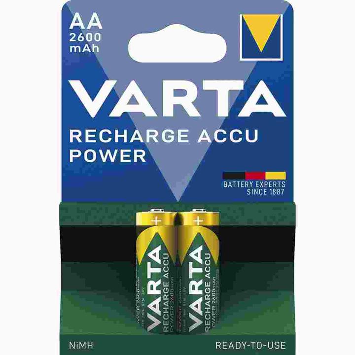 Produktbild Varta Recharge Accu Power (2 Stk., AA, 2600 mAh)