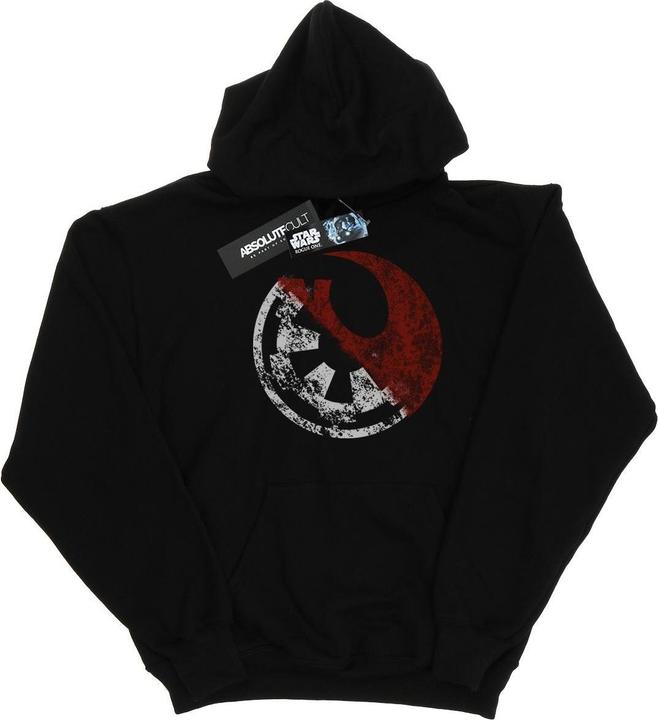 Immagine prodotto Star Wars Rogue One Rusty Emblems Felpa con Cappuccio Uomo (XL)