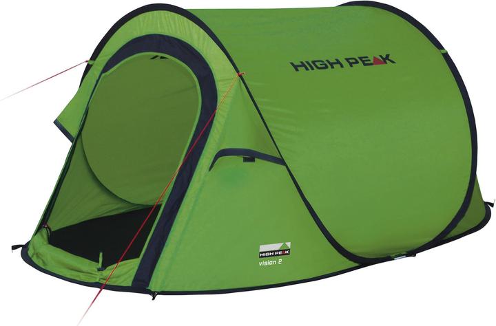 Image du produit High Peak Vision 2 (Tente instantanée, 1.80 kg, 2 personnes)