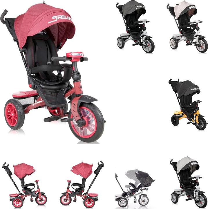 Actual product image Lorelli Tricycle Speedy pneumatic tires music