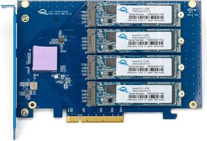 Produktbild OWC 0TB Accelsior 4M2 PCIe M.2 NVMe SSD Adapter Card