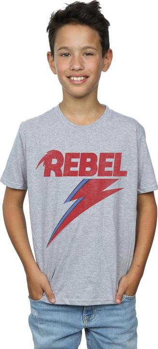 Image du produit David Bowie - T-shirt DISTRESSED REBEL - Garçon (128)