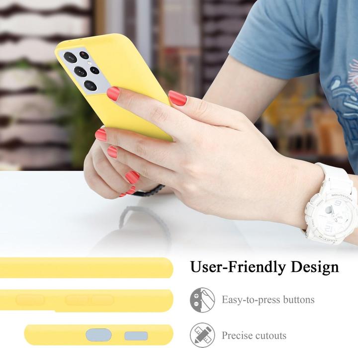 Immagine prodotto Cadorabo Custodia in silicone liquido TPU (Samsung Galaxy S22 Ultra)