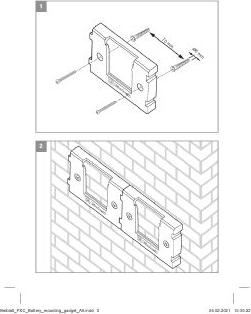 Produktbild Einhell PXC Akku-Wandhalterung