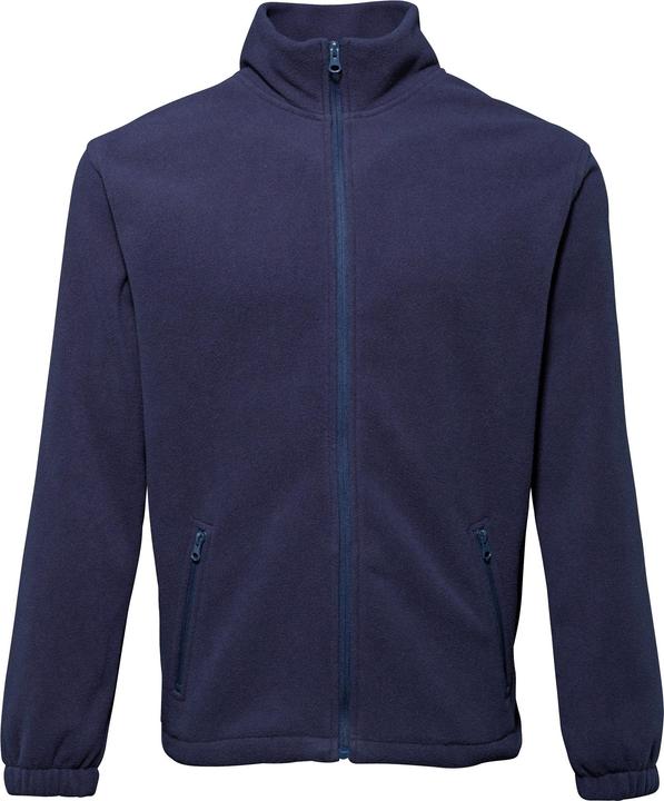 2786 FleeceJacke mit durchgehendem Reissverschluss