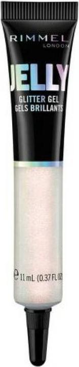 Actual product image Rimmel London JELLY TOPPERS glitter gel #500-purple rain (500-purple rain, Highlighter)