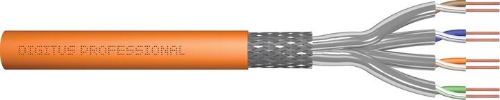 Digitus Câble d'installation CAT 7 S-FTP, 1200 MHz B2ca (EN 50575), AWG 23/1, bobine de 1000 m, simplex (S/FTP, CAT7, 1000 m)