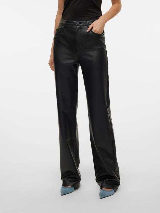 Immagine prodotto Vero Moda VMTESSA Hohe Taille Hose Hose in Lederoptik (29)