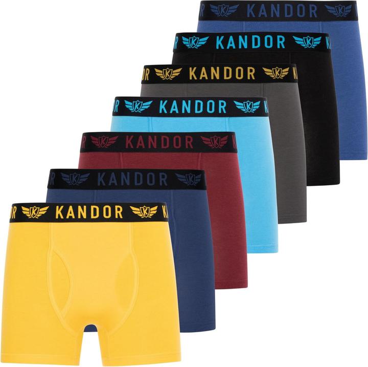 Produktbild Kandor Bambers Boxershorts (7erPack) (XXL, 7er Pack)