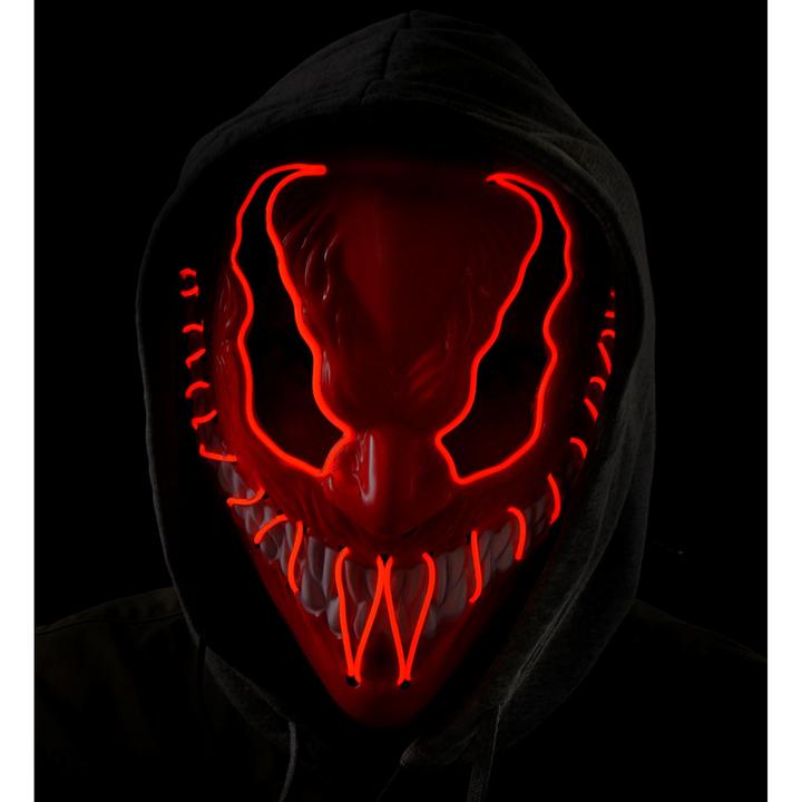 Immagine prodotto Widmann Maschera da mostro rossa con illuminazione a LED