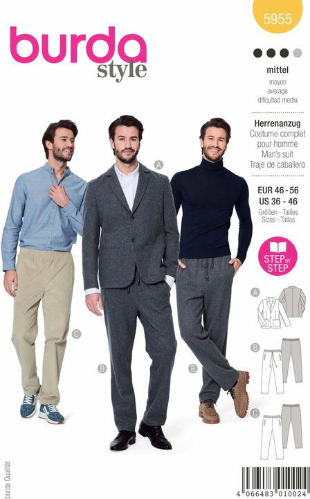 Actual product image Pattern Men Suit