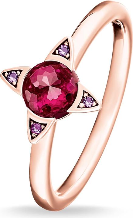 Immagine prodotto Thomas Sabo Anello pietre colorate rosé (54, 925 Argento)