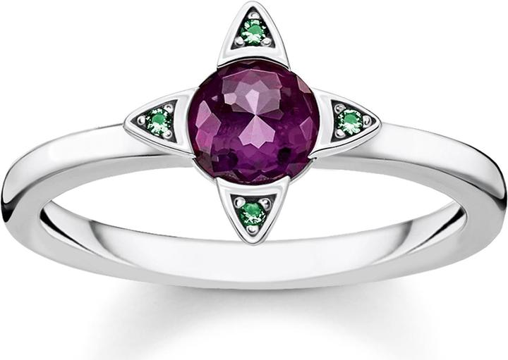 Image du produit Thomas Sabo Bague pierres de couleur argent (52, Argent 925)