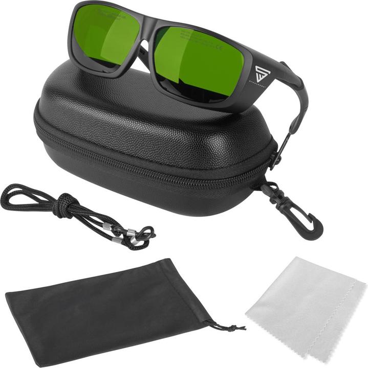 Image du produit Stahlwerk Lunettes de protection laser conformes à la norme DIN EN207 Plage de longueurs d'onde de 660 à