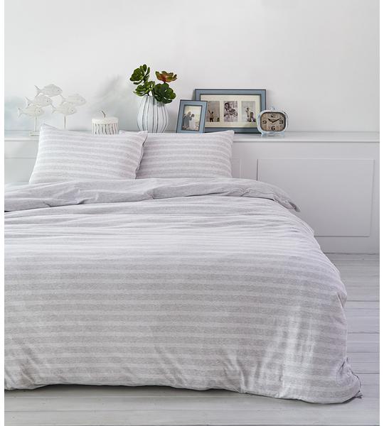 Immagine prodotto Living Home Maglia melange double face (Set di biancheria da letto, 135 x 200 cm, 80 x 80 cm)