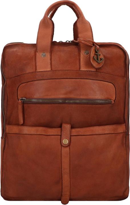 Harbour 2nd Cool Casual Jonas Rucksack Leder 42,5 cm Laptopfach (17 l)
