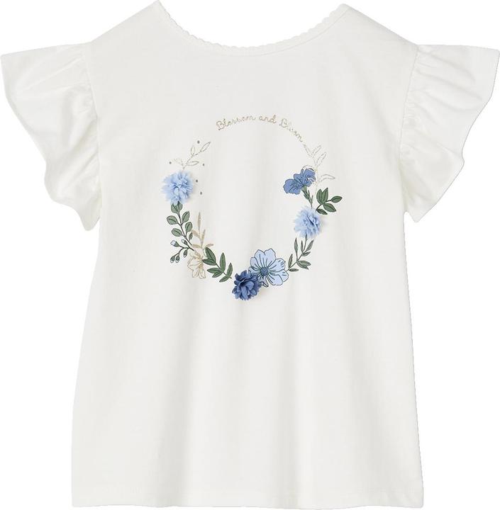 Produktbild Vertbaudet Festliches Mädchen T-Shirt mit Pailletten (110)