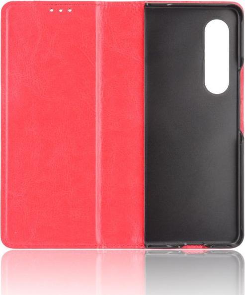 Produktbild MU Classic Retro Leder Bookcover Hülle (Samsung Galaxy Z Fold3)
