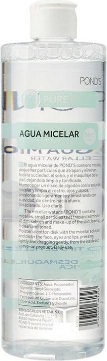 Produktbild Unilever Pond s Agua Micelar 400 100ml (Mizellenwasser, 500 ml)