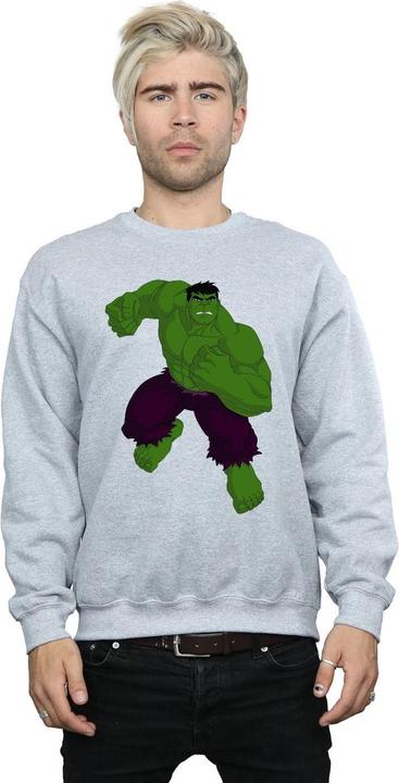 Actual product image Mens Hulk Pose Sweatshirt (M)