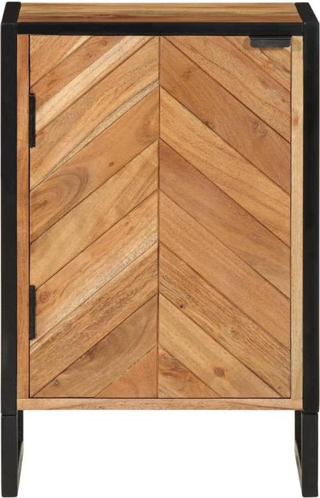 Produktbild VidaXL Badschrank Akazie und Eisen (40 x 30 x 60 cm)