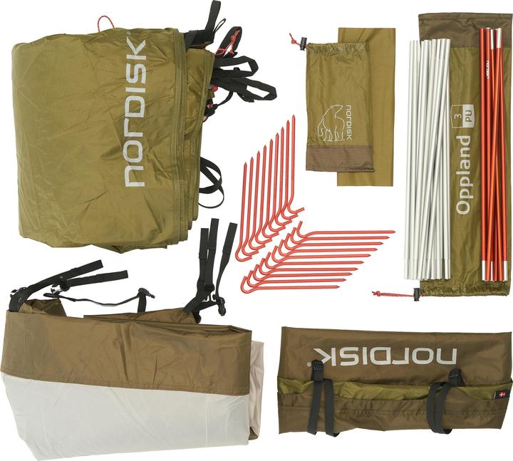 Immagine prodotto Nordisk Oppland 3 PU (Tenda a tunnel, 4.62 kg, 3 persone)