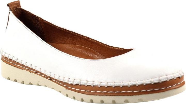 Actual product image Lunar Womens/Ladies Dove Leather Pumps (39)