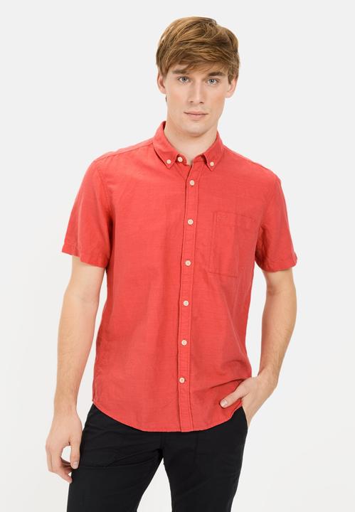 Image du produit Camel Active Kurzarmhemd aus einem Baumwoll-Leinenmix (5XL)