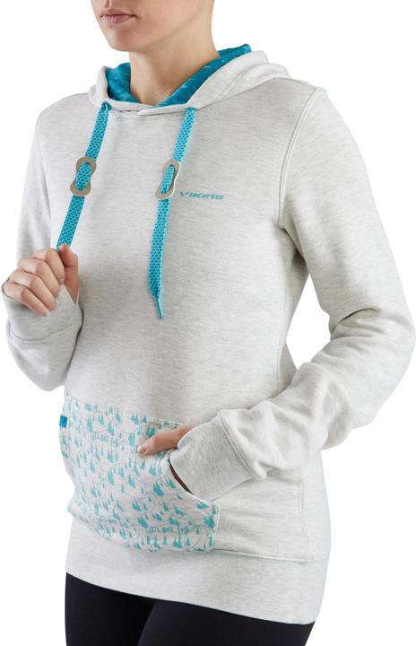 Produktbild Vikingsports Viking Europe Bamboo Laxa Hoodie Damen grau (S)