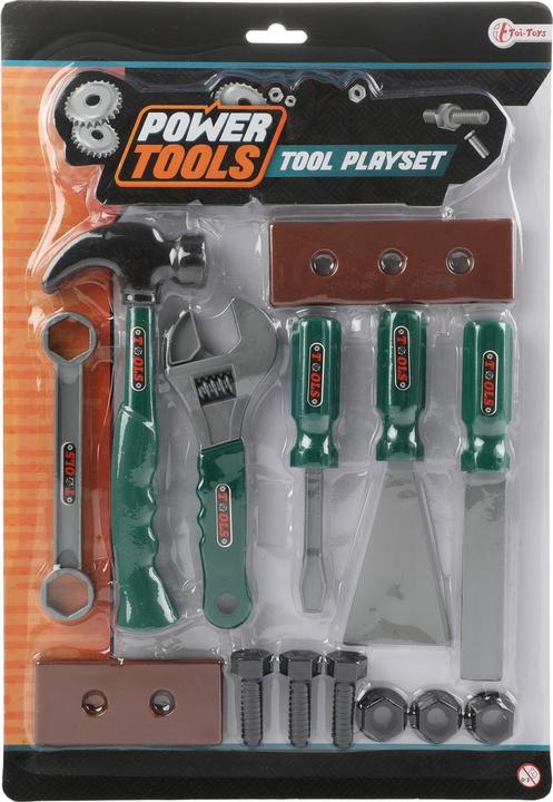 Immagine prodotto Toi-Toys Set di attrezzi giocattolo, 13 pezzi.