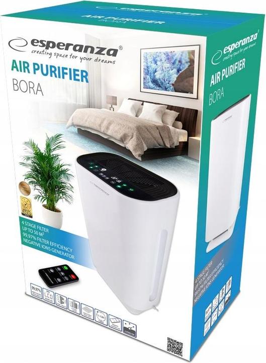Actual product image Esperanza Air Purifier EHP003 (50 m²)