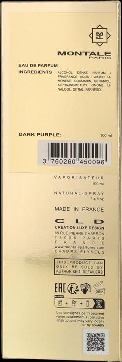 Immagine prodotto Montale Viola scuro (Eau de parfum, 100 ml)