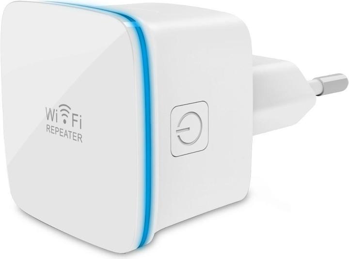 Immagine prodotto Techly I-WL-REPEATER7 Modulo di espansione di rete Ripetitore di rete 10 (300 Mbit/s, 300 Mbit/s)