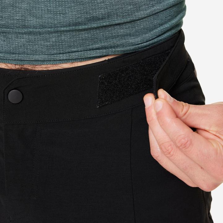 Immagine prodotto Rockrider Pantaloncini da ciclismo MTB estate all mountain leggeri e traspiranti donna/uomo nero (M)