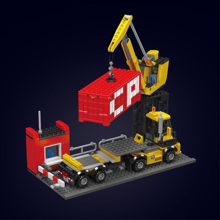 Actual product image Mould King SD40-2 diesel locomotive