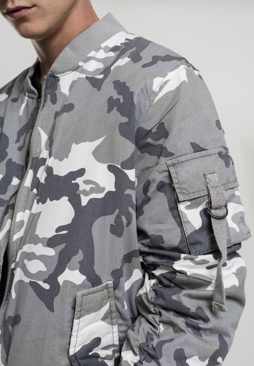 Immagine prodotto Urban Classics Bomber in cotone mimetico vintage (L)